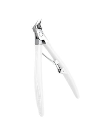 Multifunctional Toe For Thick Nails Ingrown Toenail Cuticle Nipper Trimmer Effective Cutter Tool Bright and White