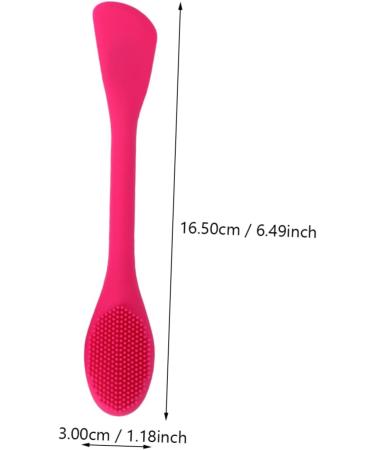 minkissy 2pcs Facial Cleansing Scrubber Manual Silicone Face Cleanser Silicone Facial Massager Silicone Facial Scrubber Facial Cleansing Brush Manual Face Scrubber Cleasing Milk Double Head - Buy Online on GoSupps.com