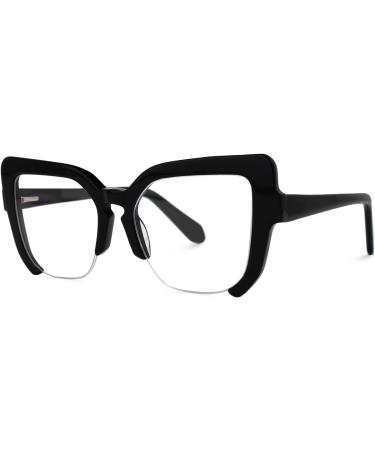 Zeelool Vintage Cat Eye Glasses Frame for Women - Non-Prescription Clear Lens | Valencia ZWA785041 - Stylish & International Shipping - Buy Online on GoSupps.com