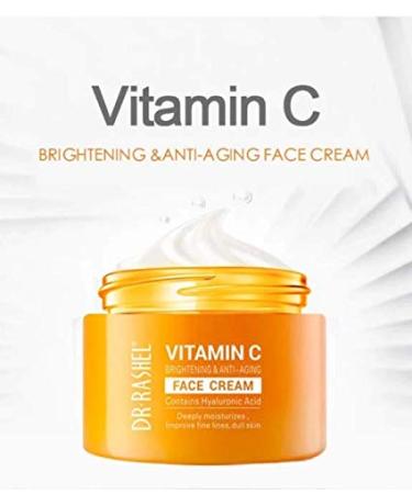 Dr Rashel Vitamin C Face Cream - Moisturizing & Nourishing Hydrating Essence for Radiant Skin | Fast International Shipping - Buy Online on GoSupps.com