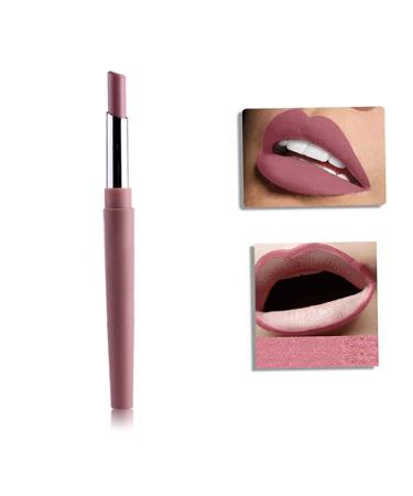Double Headed Lipstick | 2 in 1 Matte Lip Pencil & Waterproof Lip Liner for Women | Long-lasting Makeup - Buy Online on GoSupps.com