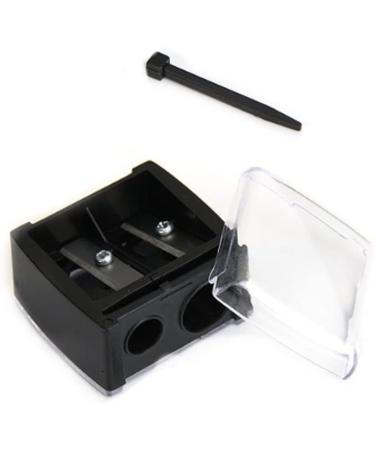 Precision Cosmetic Pencil Sharpener for Eyebrow Eyeliner 2 Holes - Buy Online on GoSupps.com