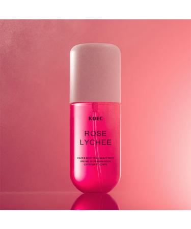 Koec Rose Lychee Perfume Hair and Body Fragrance Mist Women Men Perfume Body Mist Spray (Rose Lychee) - Buy Online on GoSupps.com