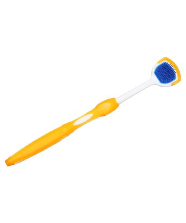 10 pieces of tongue cleaning brushes silicone adhesive tongue scraper mouth cleaning tools.