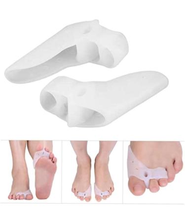 Foot Care Kit: Toe Separators, Gel Sleeves, Alignment Socks & Straightener for Hammer Toes, Bunions & Overlapping Toes - Buy Online on GoSupps.com