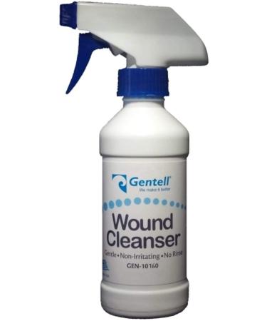 Gentell Dermal Wound Cleanser | Non-Irritating & No Rinse Formula | 16oz Spray Bottle | Pack of 1 - Buy Online on GoSupps.com