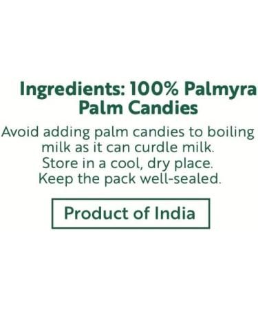 The Divine Foods | Palm Candy | Natural Sweetener Sugar Alternative | Unrefined | Candy for Coffee Tea & Recipes | Vegan | Natural | Non - GMO | Panakarkandu (250 gm) - Buy Online on GoSupps.com