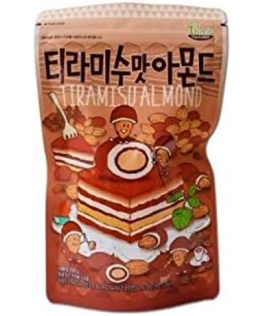Gilim Tom's Farm Almond (190g 6.70 oz) Honey Butter Wasabi Tiramisu Cookie and Cream Starlight Pangpang Korea Sweet Nut Snack New 2019 (Tiramisu 1Pcs) - Buy Online on GoSupps.com