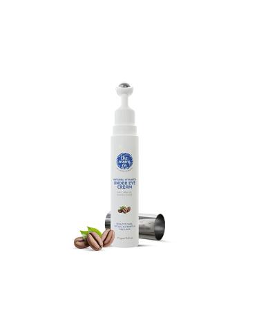 Natural Vita Rich Under Eye Cream - Reduce Dark Circles & Puffiness with Cooling Roller | Chia Seed & Coffee Oil | 15gm (Pack of 2 - Buy Online on GoSupps.com