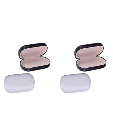 Ultechnovo storage boxes 4 pieces of sweet contact housing kit contact holder sweet shaped sunglasses contact lens container glasses protection glasses case.