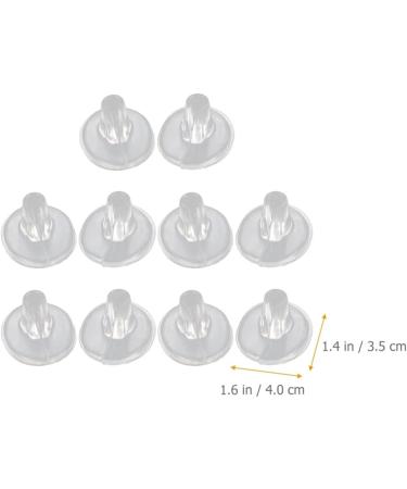 Holibanna 5 Pairs Anti-Skid Shoe Inserts | Gel Toe Protectors & Cushions for Sandals & Flip-Flops - Non-Slip Foot Pads - Buy Online on GoSupps.com