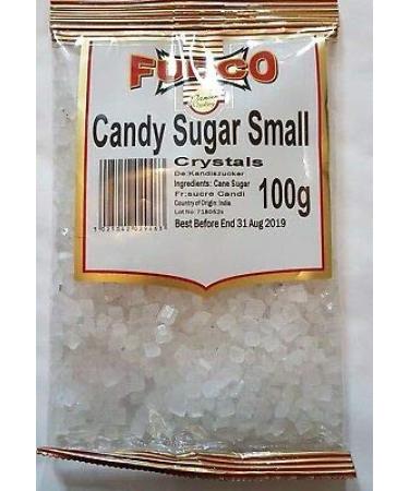 FUDCO Candy Sugar Small Crystals 100G Cane Sugar