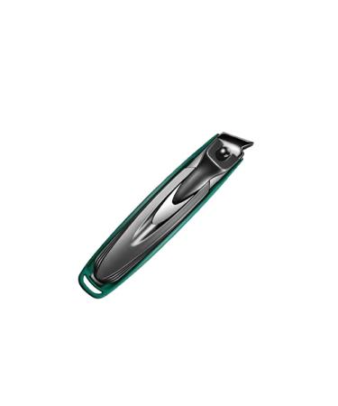 AUklOPVZZ Anti-Splashing Nail Cutter Professional Grade Stainless Steel Clippers for Mess-Free Manicures Colorful Nail Clippers Green Oblique Mouthpiece Oblique mouthpiece Green