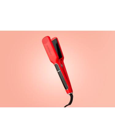 Buy 1 Inch Red Ceramic Flat Iron - Professional Hair Straightener for Smooth Styling - Buy Online on GoSupps.com
