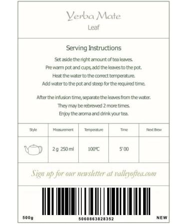 Yerba Mate Herbal Tea Organic - Traditional South American Drink - Loose Leaf Argentina - Llerva Mate Te Mate Argentina Yerba Mate Tea Loose Leaf Yorba Mate Tea Yurba Mate Yuba Mate Tea - Buy Online on GoSupps.com