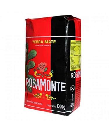 Rosamonte Rosamonte Yerba Mate (With Stems) 1 Kg (Lot De 3)
