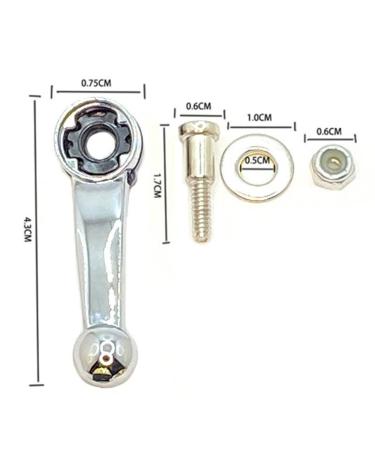 Premium Adjustable Hair Clipper Replacement Parts for BaBylissPRO & WAHL | Full Metal Toggle Switch & Dial Button - Buy Online on GoSupps.com