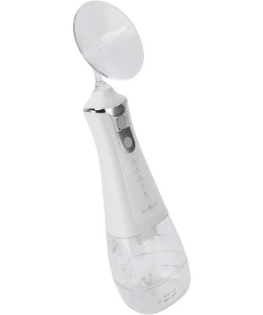 Pilipane Electric Ear Wax Removal Tool Safe Effective Rechargeable Ear Irrigation Flushing System Cleaner Kit with Cotton Swabs for Home Use ABS Material Portable Design (White) - Buy Online on GoSupps.com