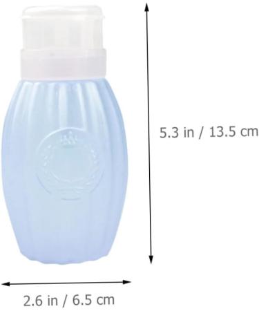  MERRYHAPY MERRYHAPY 4Pcs Nail Press Bottle Travel Lotion Bottles Containers For Liquids Container Plastic Lotion Resurrection Water Spin Nail Removal - Buy Online on GoSupps.com