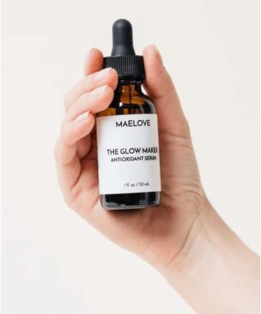 Maelove Antioxidant Serum with Vitamins C, E, Ferulic Acid & Hyaluronic Acid - 1 Fl Oz/30ML - Buy Online on GoSupps.com