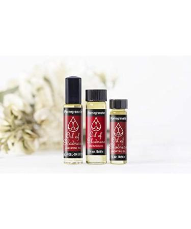 Oil of Gladness Pomegranate Anointing Oil - Oil for Daily Prayer Ceremonies and Blessings 1/3 oz Roll-On - Buy Online on GoSupps.com