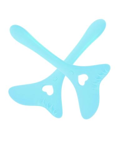 Beavorty Lower Eyeliner Stamp Tool 2 Pcs Eyelash Stamp Tools Bottom Lash Stamp Tool for Makeup Eyeliner Stamp Auxiliary Make up 12.00X6.00X0.50CM