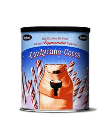 Stephen's Gourmet Hot Cocoa, Candycane Cocoa, 16-Ounce Cans Candy Cane 1 Pound (Pack of 1)