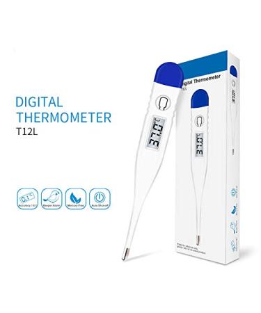 Digital Thermometer for Fever - Quick Reading Waterproof Oral Thermometer with Fever Indicator - Best for Baby, Kids, and Adults - Buy Online on GoSupps.com