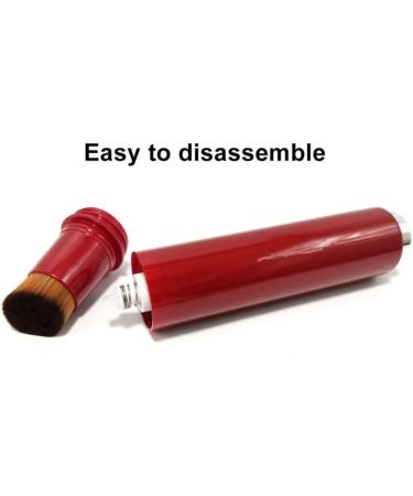 Ipetboom 1pc Foundation Brush for Liquid Makeup Makeup Brush Portable Liquid Foundation Multifunctional Foundation Brush 16x2cm Red - Buy Online on GoSupps.com