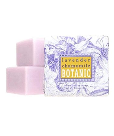 Greenwich Bay - 6oz Botanical Shea Butter - 3 Bar Soaps - Lavender & Chamomile