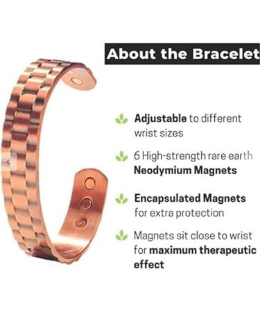 Biancat Prostapower Magnetic Copper Band Magnetic Copper Prostate Band Magnetic Copperprostate Band for Men&Women (Style-F) - Buy Online on GoSupps.com