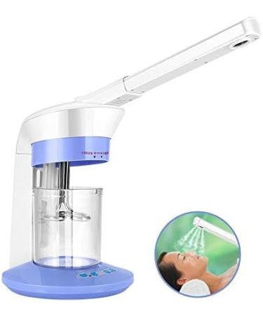 Facial Sauna Facial Steamer vapeur de cheveux Humidificateur ionique portatif de machine vapeur pour le visage Machine vapeur pour ozone jet rotatif 360 pour le nettoyage en profondeur (EU) - Buy Online on GoSupps.com