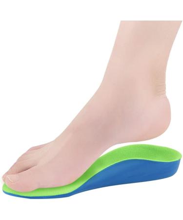 Children's Orthotic Insoles | Shock Absorption for Flat Feet Plantar Fasciitis & Heel Pain Relief | EU Size 24-24.5 - Buy Online on GoSupps.com