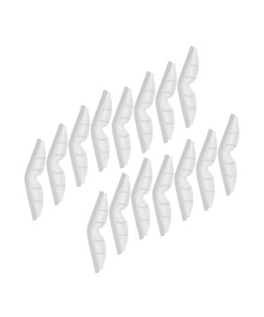 minkissy 15 pieces anti-foggger glass prevention anti-fog glasses lens glasses nose stripes glass holder sunglasses holder 3d glasses prevent fitty nose strip stripes adjustable