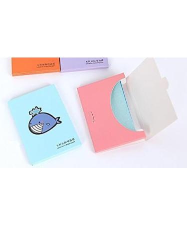 Flax Aloe Face Oil Absorbing Paper Sheets - 6 Boxes Oil-Absorbing Tissues for Makeup Control - Unisex Blotting Sheets (Random Color) - Buy Online on GoSupps.com