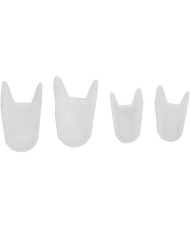 Silicone Toe Corrector for Pain Relief and Big Toe Alignment - Skin Friendly Overlapping Toe Separator for Home and Travel - Buy Online on GoSupps.com