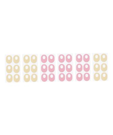 GLEAVI 6 Sheets Corn Stickers Stickers Foot Corn Removers Foot Protection Pad Corn Removers for Feet Latex Corn Pads Foam Corn Pads Corn Gel Pads Sticker Emulsion Portable