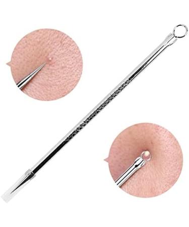 FRESHN Acne Needle Tool - Silver Comedone Pimple & Blackhead Remover | Steel Pore Cleaner Beauty Tool (1 Piece) - Buy Online on GoSupps.com