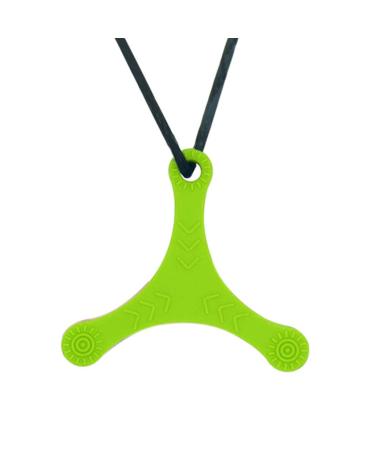 Yuanshenortey Baby Teething Ring Silicone Sensory Chew Toy Necklace Safe Toy Chewy Autism Toys