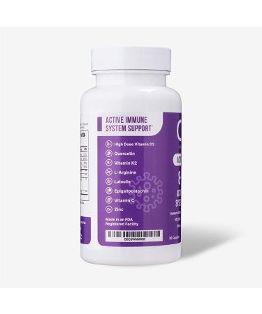 CVD Labs Immune Support Supplement - Vitamin D3, Vitamin C, & Zinc - 30 Capsules - Buy Online on GoSupps.com