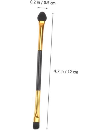 FRCOLOR 40 Pcs Double Ended Eyeshadow Brush Women s Suits Eyebrow Applicators Cosmetics Brush Travel Sponge - Buy Online on GoSupps.com