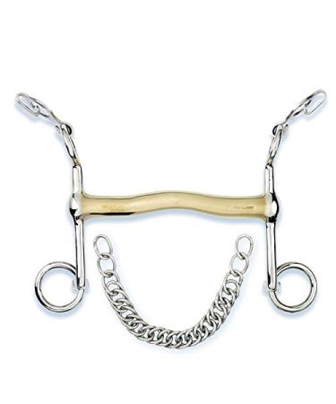 St bben 2291 Dressage curb bit 11.5 cm - 14 mm - Sweet Copper