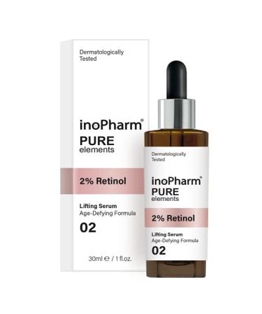 inoPharm Pure Elements Lifting Face Serum with 2% Retinol 30 ml