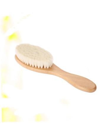 3pcs Facial Cleansing Brush Set - Boar Bristle & Bamboo Wooden Newborn Comb (11x6cm) | Eco-Friendly & Gentle Skincare - Buy Online on GoSupps.com