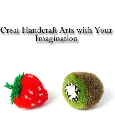 Pom Pom Makers Set - 4 Sizes with Scissors for Easy Pompom Making - Buy Online on GoSupps.com