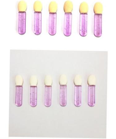 Baluue 100pcs Eyeshadow Brush Kit Beauty Sponge Women Eyeshadow Applicator Makeup Eye Sponge Violet 3.6X1.2 cm Violet - Buy Online on GoSupps.com