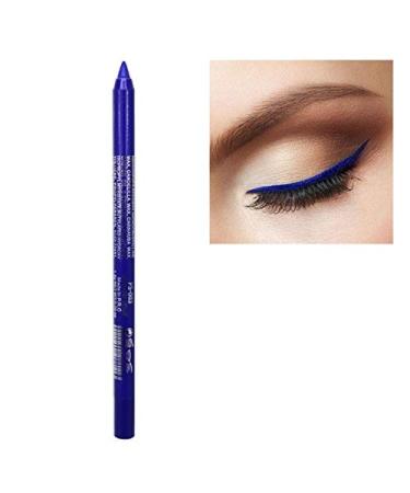 Multi Color Eyeshadow Eyeliner  Metallic Glossy Smoky Eyeliner  Long Lasting Professional Eye Makeup Eyeliner Waterproof Eyeliner Pen Eye Cosmetics Makeup Tools (24 Royal Blue) - Buy Online on GoSupps.com