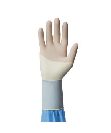 Medline Triumph Micro White Latex Surgical Gloves Size 7.0 - Case of 200 - Buy Online on GoSupps.com