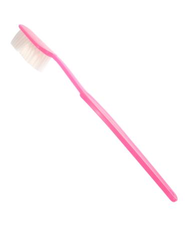 Kombiiuda party toothbrush decoration clothing large toothbrush decor inflatable photo magic wand gift false toothbrush flocking pink 1 piece (1 Pack)