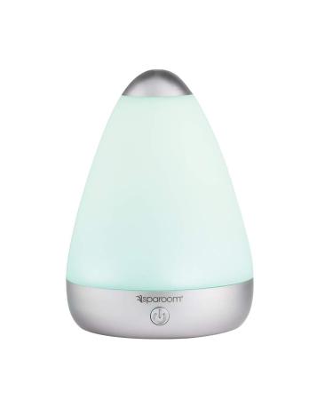 SpaRoom PureMist Ultrasonic Essential Oil Diffuser and Fragrance Mister – LED Light Show – 100ml Capacity